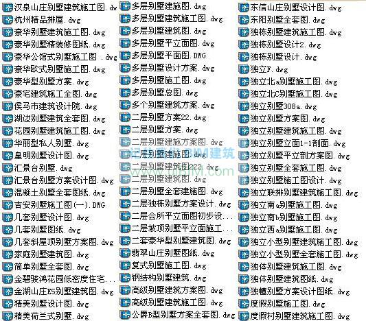 新农村住宅别墅设计图纸大全 农村别墅果图 1000套 CAD建筑图纸 新农村住宅别墅设计图纸大全 农村别墅果图 1000套 CAD建筑图纸