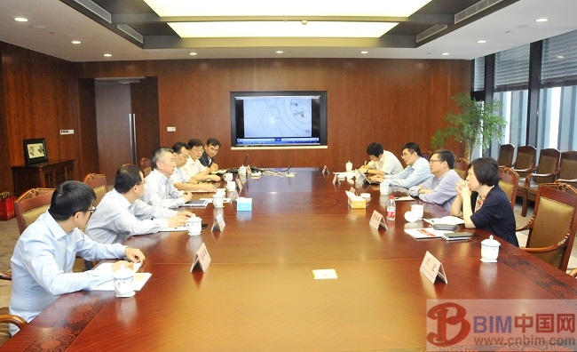 上海市建管委副主任裴晓一行前往上海市政总院调研BIM工作 上海市建管委副主任裴晓一行前往上海市政总院调研BIM工作