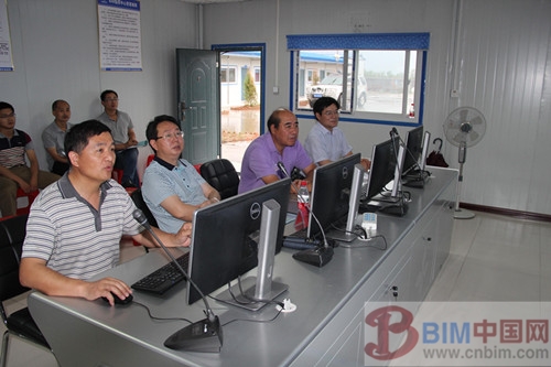 中国BIM联盟黄强理事长莅临龙城区制梁场参观指导 中国BIM联盟黄强理事长莅临龙城区制梁场参观指导