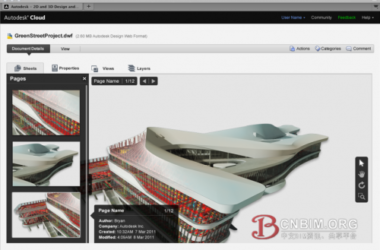 欧特克宣布推出“欧特克云(Autodesk Cloud)”-BIM建筑网