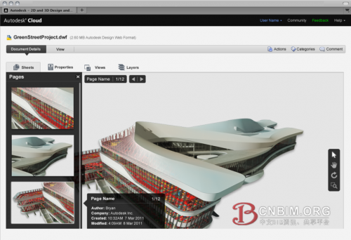 欧特克宣布推出“欧特克云(Autodesk Cloud)” 欧特克宣布推出“欧特克云(Autodesk Cloud)”