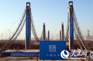 郑州标志性桥梁建筑潮河大桥 应用BIM技术进行桥梁模拟-BIM建筑网