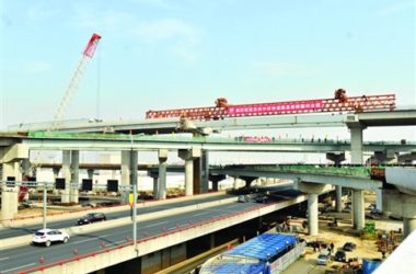 BIM助力中环主线成功跨越高新区太湖大道高架桥-BIM建筑网