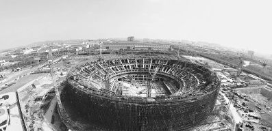 湖北省首个应用BIM技术体育建筑——“旋风球场”明年启用 湖北省首个应用BIM技术体育建筑——“旋风球场”明年启用