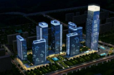 新疆绿城广场写字楼开吊，利用BIM技术攻破难关-BIM建筑网