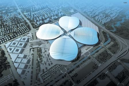 BIM巧解国家会展中心(上海)项目复杂钢结构预拼难题 BIM巧解国家会展中心(上海)项目复杂钢结构预拼难题