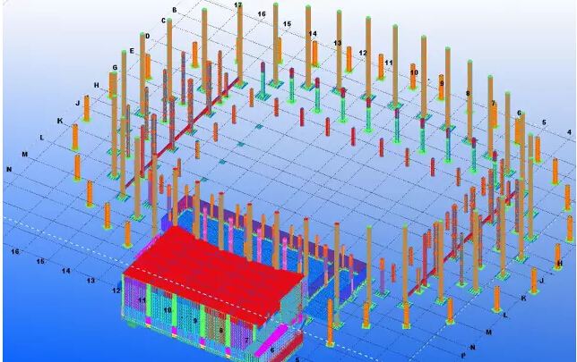 东莞厚街体育馆BIM应用 东莞厚街体育馆BIM应用
