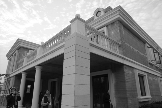 3D打印建筑亮相苏州 成本可节省50%