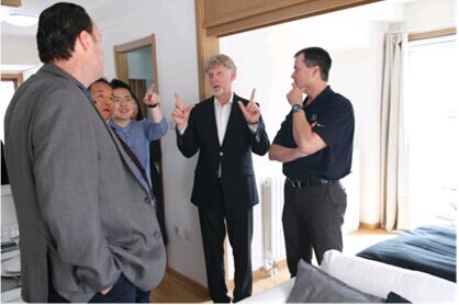 美建筑业巨头Austin Industries来京考察众美项目