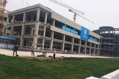 绿色施工—天坛医院迁建工程现场举行媒体开放日