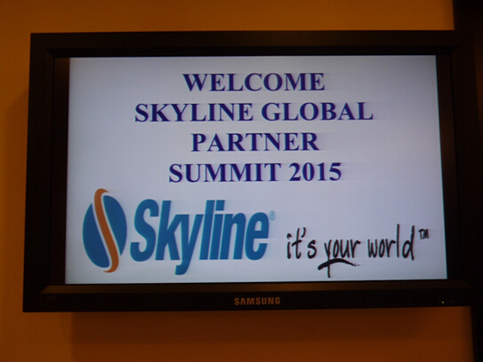 泰瑞天际出席2015 Skyline全球合作伙伴大会