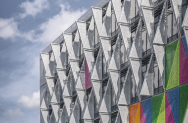 三角形的新地标  南丹麦大学科灵校区大楼-BIM建筑网