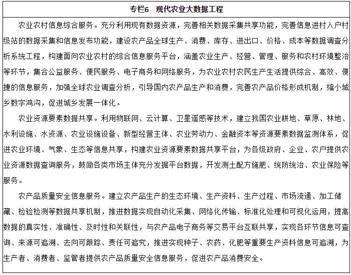 国务院关于印发促进大数据发展行动纲要的通知