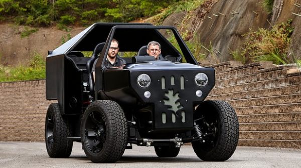 橡树岭国家实验室3D打印汽车和房子 橡树岭国家实验室3D打印汽车和房子