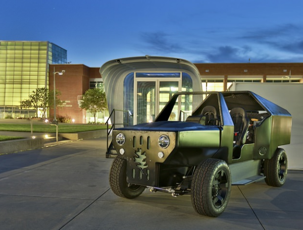 橡树岭国家实验室3D打印汽车和房子 橡树岭国家实验室3D打印汽车和房子