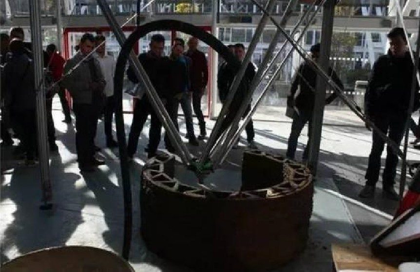 世界最大3D打印机 可“零成本”造房