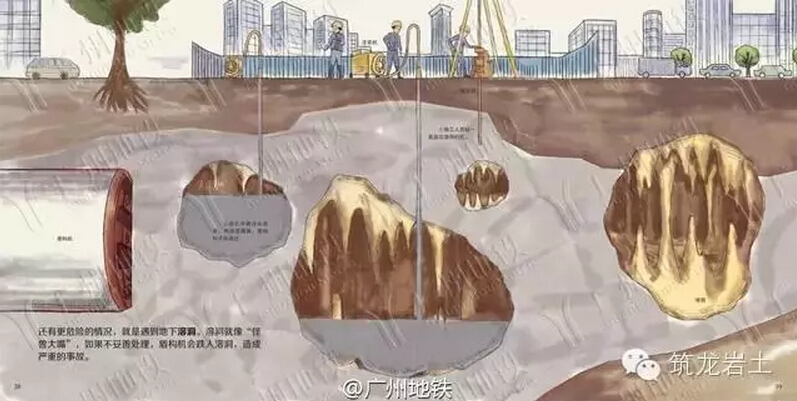 有人把建地铁的全过程画了下来,钢筋水泥也变得萌萌哒 有人把建地铁的全过程画了下来,钢筋水泥也变得萌萌哒