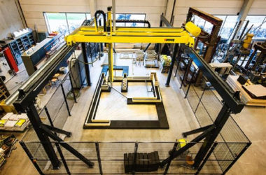 超大型混凝土建筑3D打印机-BIM建筑网