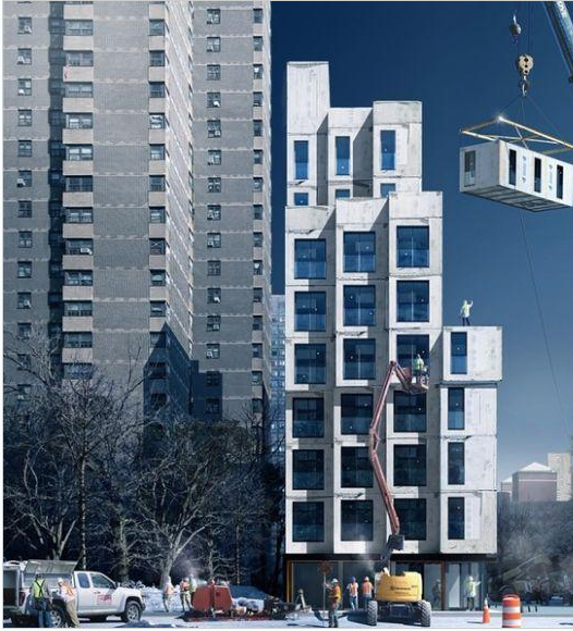 美纽约将建造世界上最高的“组装”大楼 美纽约将建造世界上最高的“组装”大楼