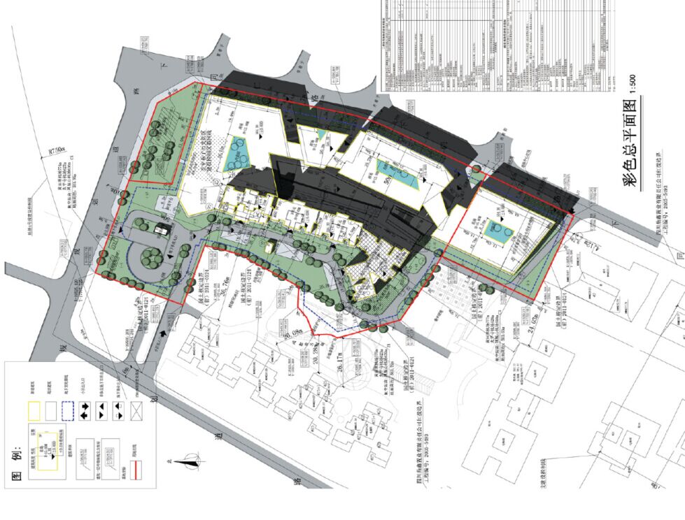 成都市锦都五期商业住宅方案文本 成都市锦都五期商业住宅方案文本