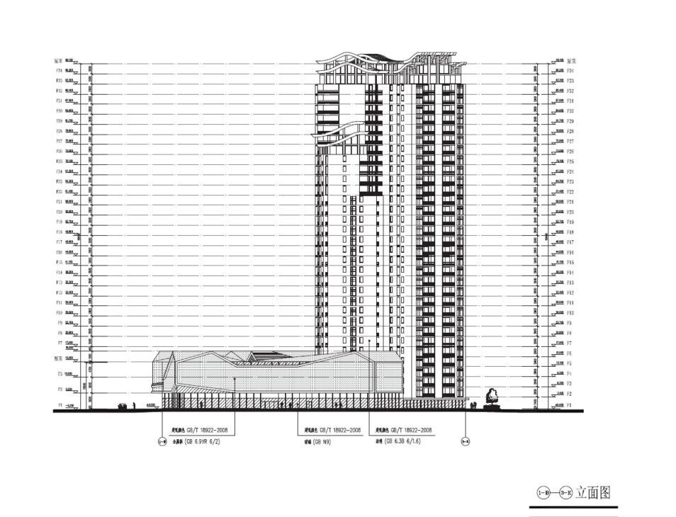 成都市锦都五期商业住宅方案文本 成都市锦都五期商业住宅方案文本