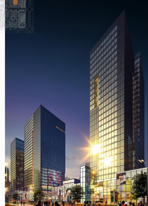 绿地徐州东部新城中央活力区修建性详细规划方案文本 绿地徐州东部新城中央活力区修建性详细规划方案文本