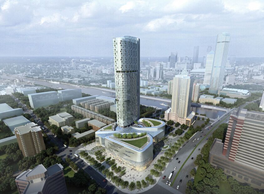 天津十一经路阳光新业中心建筑概念设计方案文本 天津十一经路阳光新业中心建筑概念设计方案文本