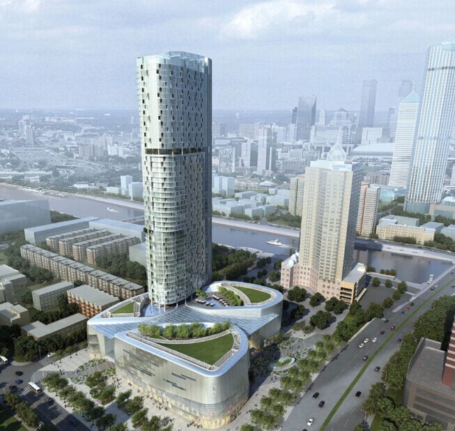 天津十一经路阳光新业中心建筑概念设计方案文本 天津十一经路阳光新业中心建筑概念设计方案文本