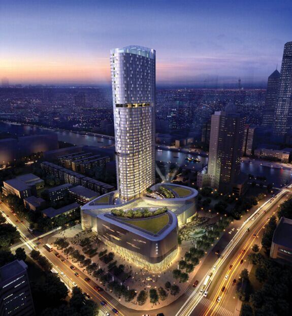 天津十一经路阳光新业中心建筑概念设计方案文本 天津十一经路阳光新业中心建筑概念设计方案文本