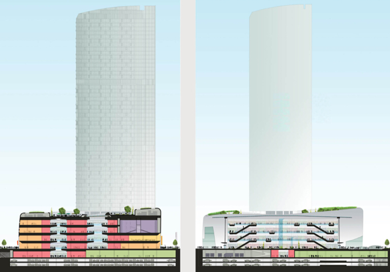 天津十一经路阳光新业中心建筑概念设计方案文本 天津十一经路阳光新业中心建筑概念设计方案文本