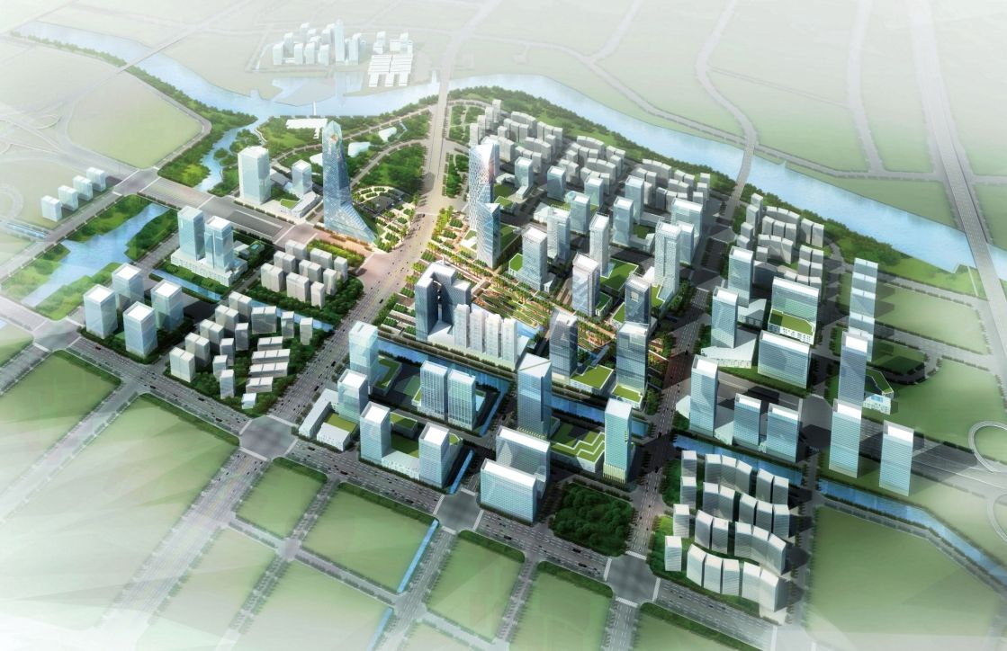 佛山南海金融广场城市设计方案文本 佛山南海金融广场城市设计方案文本