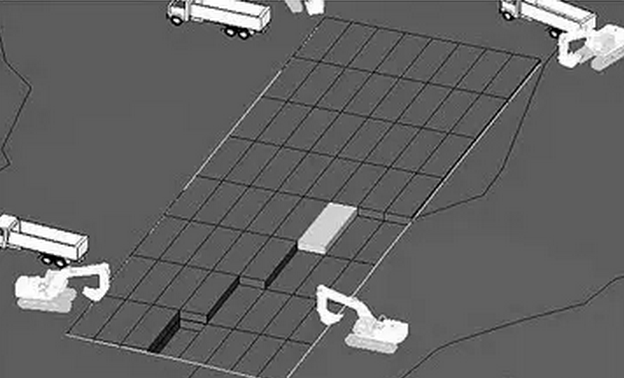 基于BIM的基坑挖运施工过程仿真模拟 基于BIM的基坑挖运施工过程仿真模拟