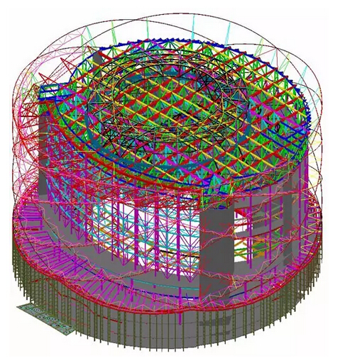 武汉万达秀场利用BIM “红灯笼”是怎样建起来的 武汉万达秀场利用BIM “红灯笼”是怎样建起来的