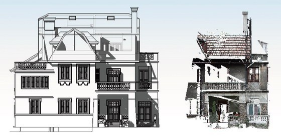 思南路旧房——多维技术在古建筑群改造中的应用 思南路旧房——多维技术在古建筑群改造中的应用