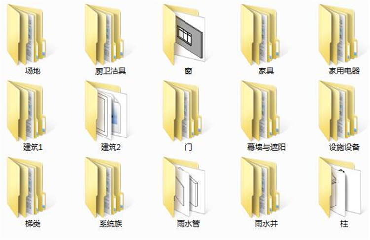 Revit建筑结构水电暖MEP室内施工模型族库大全|机电族模型Revit族库大全+BIM族库 Revit建筑结构水电暖MEP室内施工模型族库大全|机电族模型Revit族库大全+BIM族库