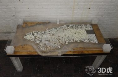 牛人仅凭一张3D打印桌子 坐拥整座曼哈顿-BIM建筑网