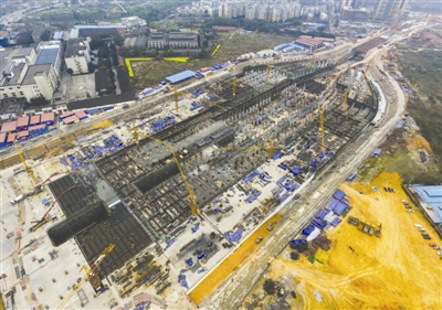 BIM助力亚洲最大地铁停车场施工 BIM助力亚洲最大地铁停车场施工