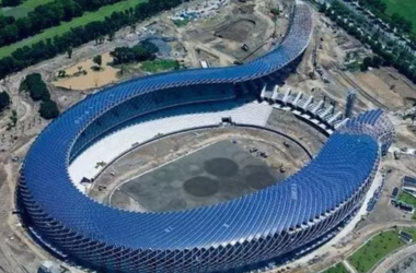 绿色建筑试验场 盘点5个最酷的太阳能动力体育场-BIM建筑网