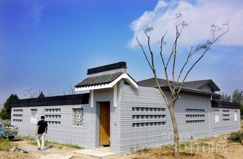 3D打印别墅热悄然兴起 或成未来建筑方向
