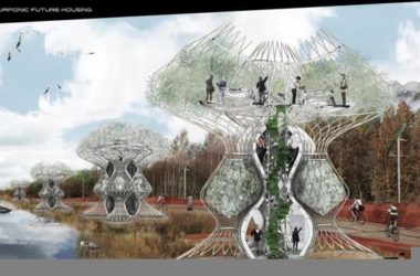 3D打印的未来住所：人、鱼、蔬菜共同生活的闭环生态系统-BIM建筑网