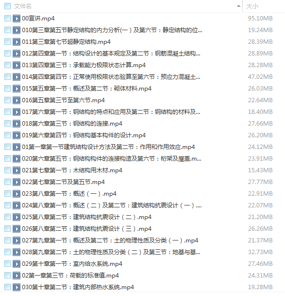 建筑结构与设备-2017年二级注册建筑师培训视频教程下载 BIM考试 第2张-BIM建筑网 建筑结构与设备-2017年二级注册建筑师培训视频教程下载 BIM考试 第2张