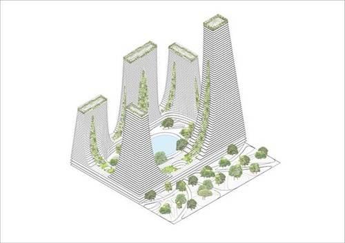 Tonkin Liu 公布了郑州的摇篮塔方案 BIM视界 第5张-BIM建筑网 Tonkin Liu 公布了郑州的摇篮塔方案 BIM视界 第5张