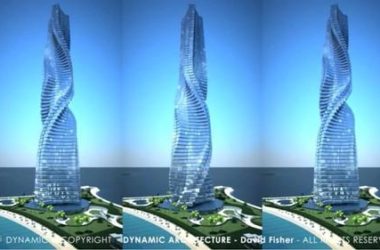 可玩儿转的装配式建筑——迪拜旋转摩天大楼-BIM建筑网