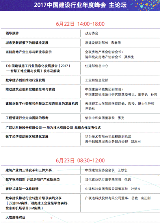 业界瞩目 2017中国建设行业年度峰会即将于成都开幕 BIM视界 第4张