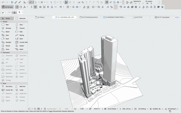 【BIM软件】ARCHICAD还可以这样做概念设计分析图? BIM视界 第5张-BIM建筑网 【BIM软件】ARCHICAD还可以这样做概念设计分析图? BIM视界 第5张
