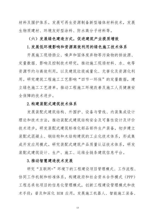 【BIM头条】住建部关于印发住房城乡建设科技创新“十三五”专项规划的通知，多次提到B ... BIM视界 第15张