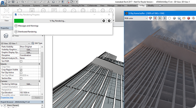 VRay for Revit 3.0 适用Revit2017 渲染插件可以利用它来渲染高品质图像! VRay for Revit 3.0 适用Revit2017 渲染插件可以利用它来渲染高品质图像!