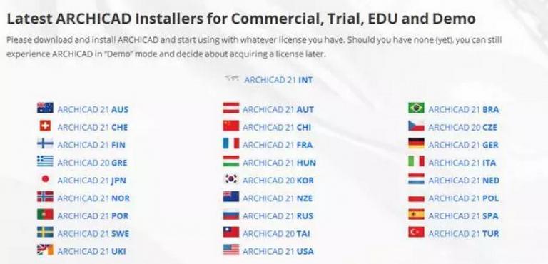 【AC21】ARCHICAD 21中文版可以下载地址 【AC21】ARCHICAD 21中文版可以下载地址