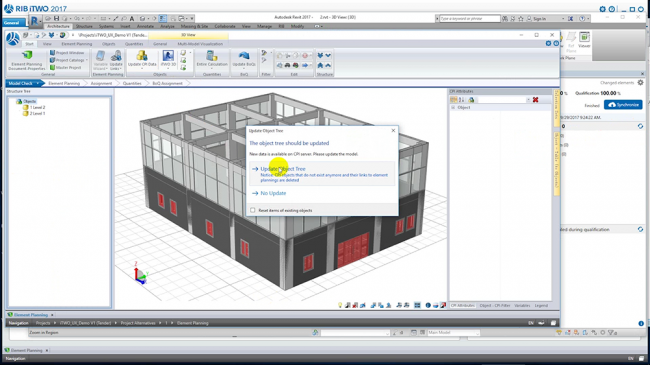 RIB联手欧特克推出iTWO版Revit,深化BIM建模及同步 BIM视界 第3张-BIM建筑网 RIB联手欧特克推出iTWO版Revit,深化BIM建模及同步 BIM视界 第3张