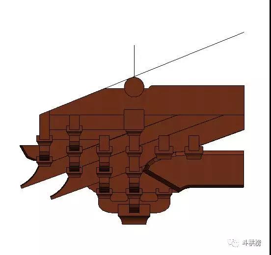 古建筑BIM设计一宋式六铺作斗栱 BIM百科 第2张-BIM建筑网 古建筑BIM设计一宋式六铺作斗栱 BIM百科 第2张